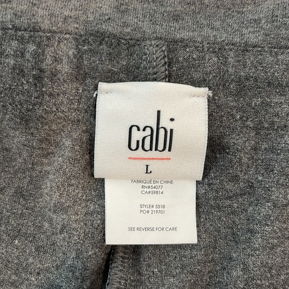 Cabi | M'Leggings Skirt Gray Style #5318 Sz L - Picture 5 of 12